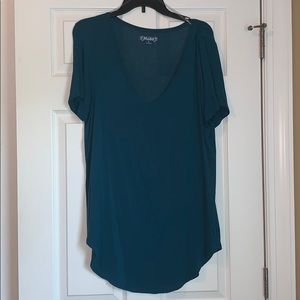 V-neck tunic top